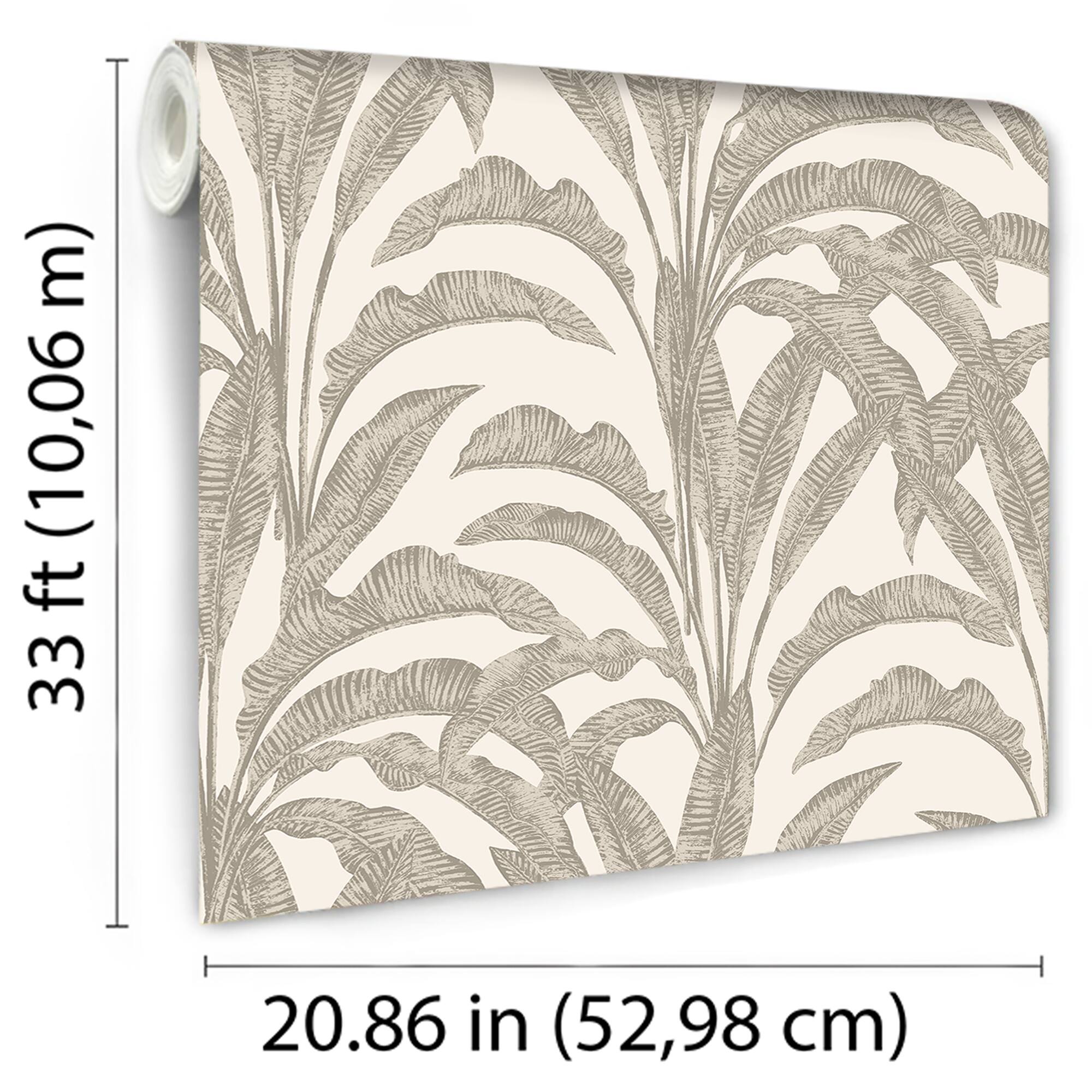 Designs Direct Luxe Tropical Palm Wallpaper